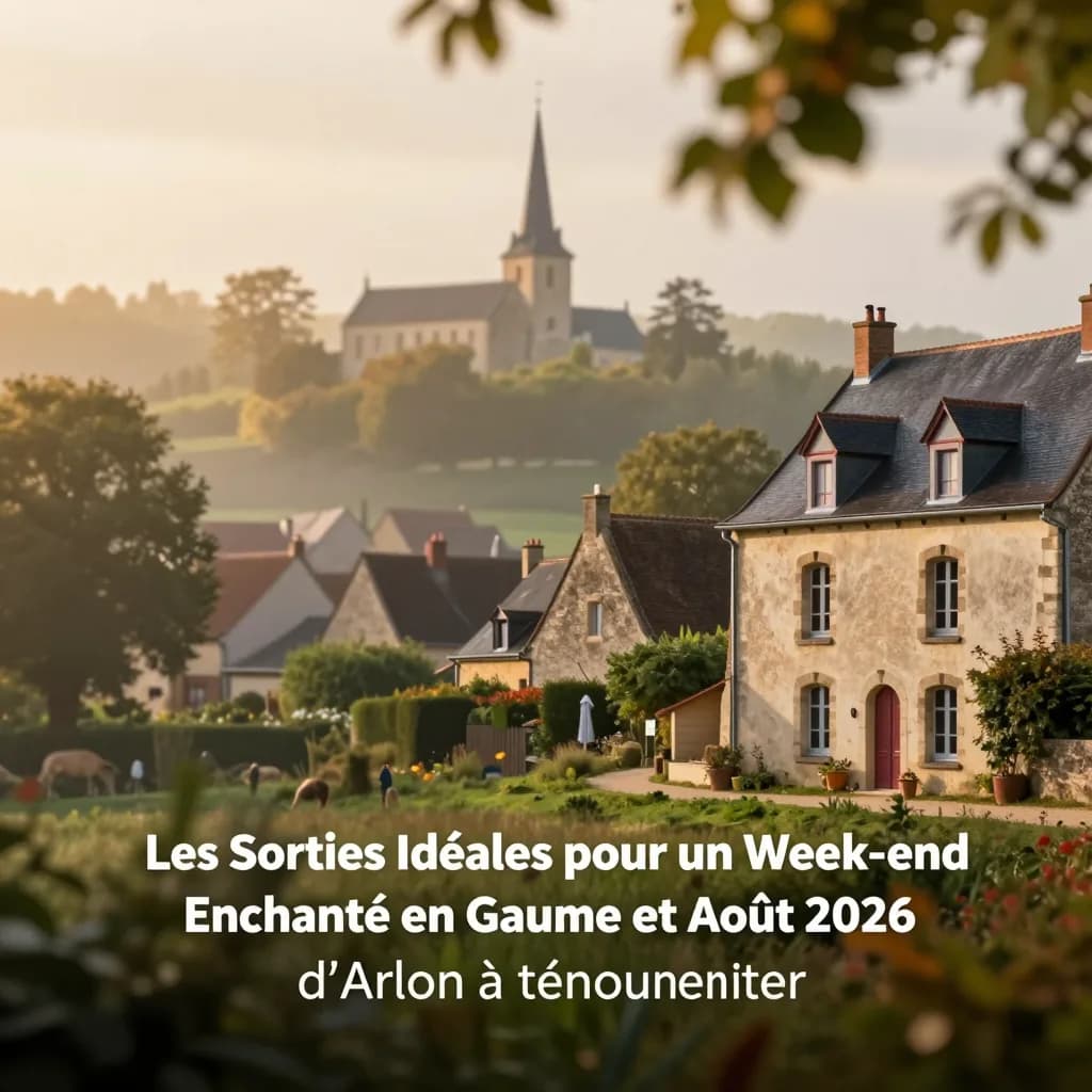 Les Sorties Idéales pour un Week-end Enchanté en Gaume et Arlon en Août 2026