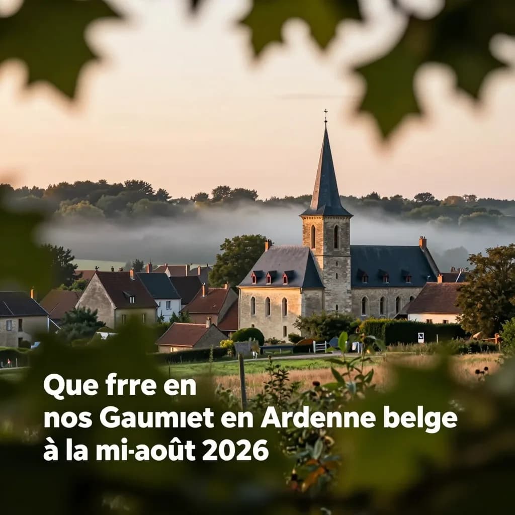 Que faire en Gaume et en Ardenne belge à la mi-août 2026 : nos sorties coup de cœur