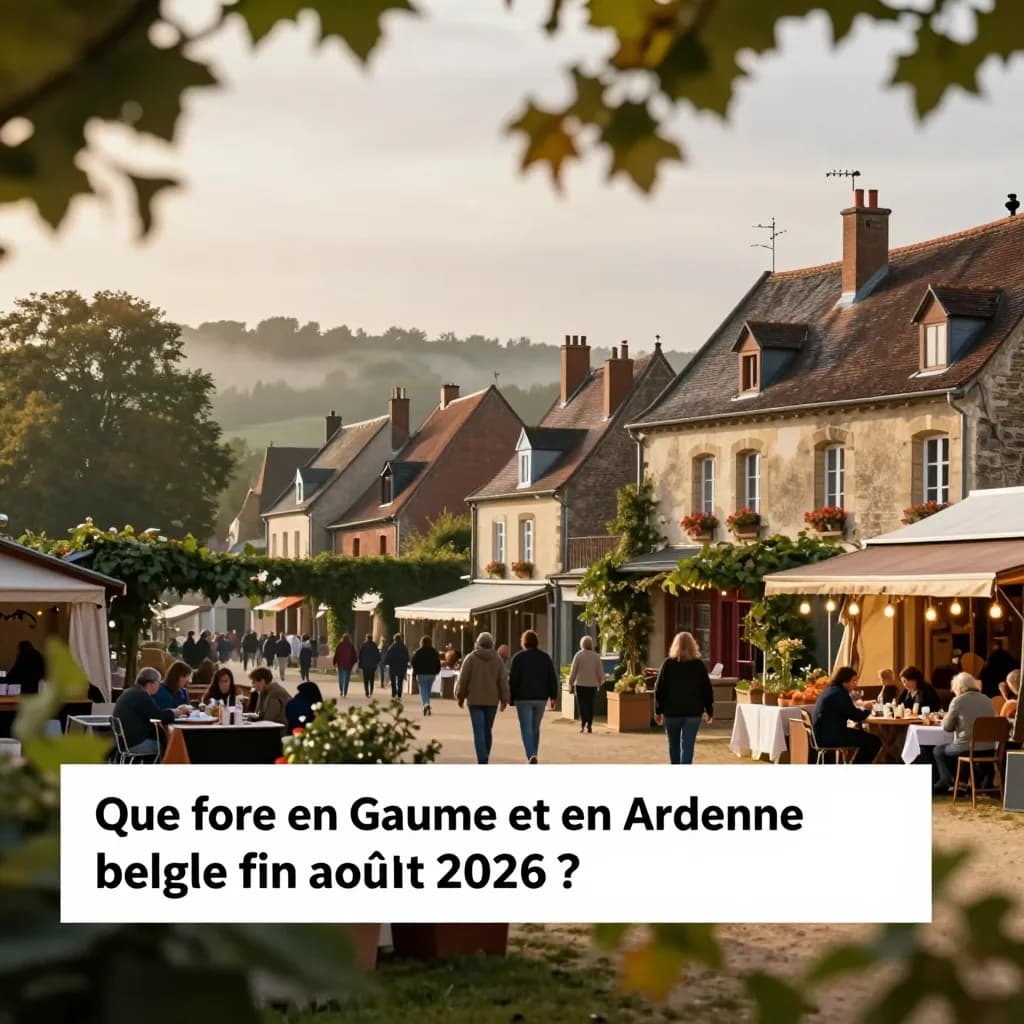 Que faire en Gaume et en Ardenne belge fin août 2026 ? Nos sorties coup de cœur