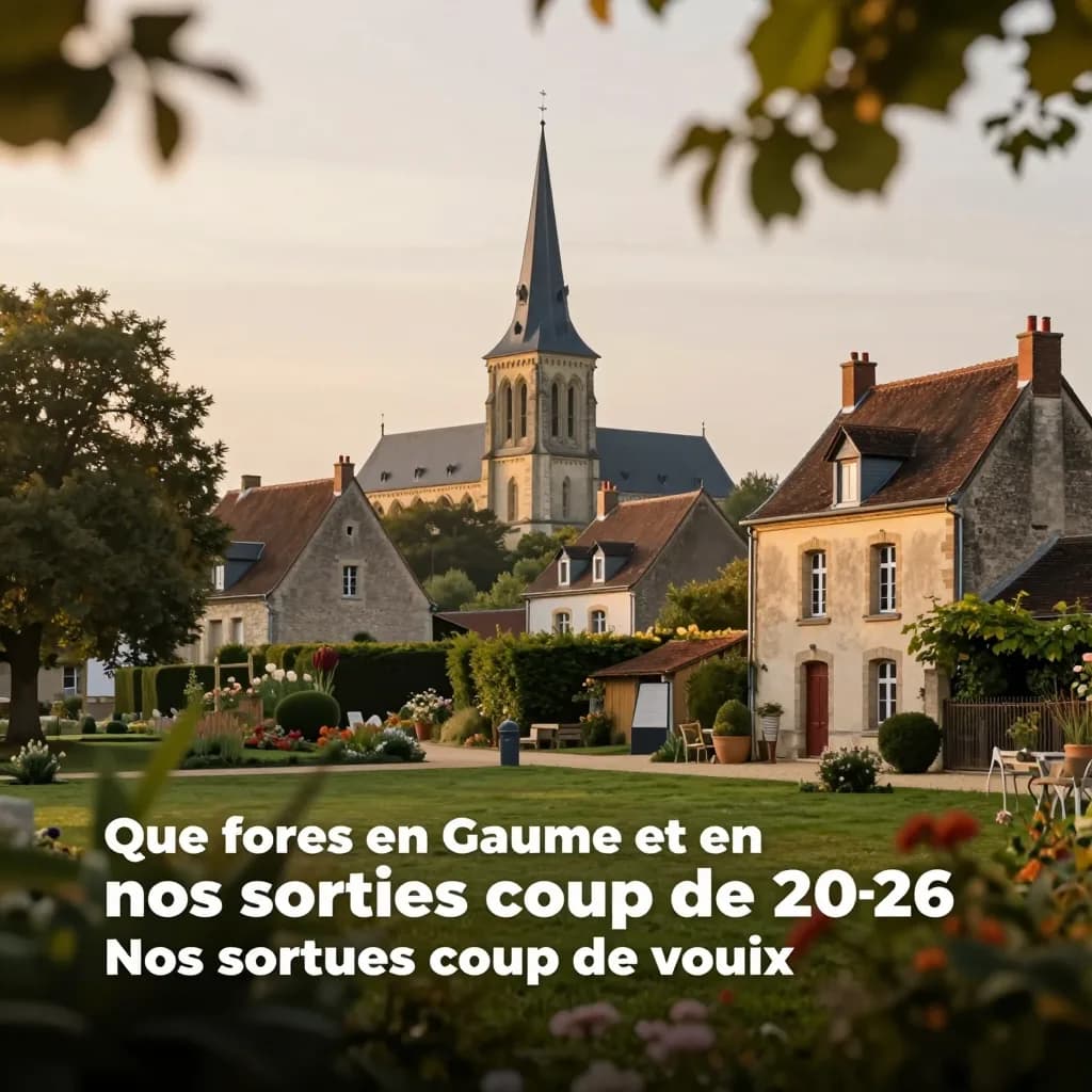 Que faire en Gaume et en province de Luxembourg belge fin août 2026 : nos sorties coup de cœur