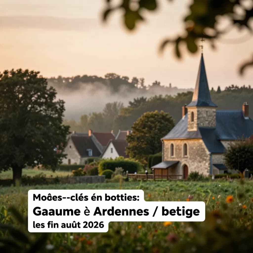 Que faire en Gaume et en Ardenne belge fin août 2026 : nos plus belles sorties