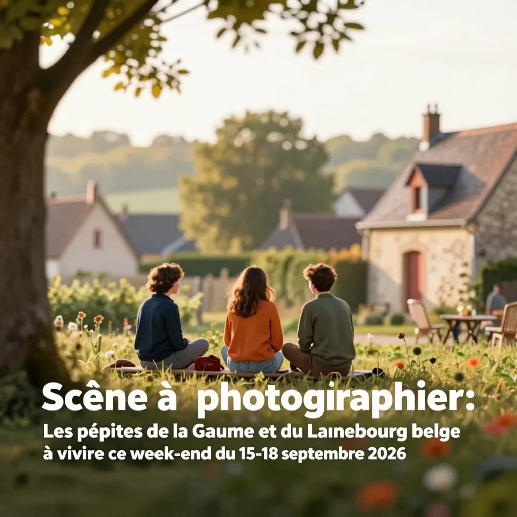 Les pépites de la Gaume et du Luxembourg belge à vivre ce week-end du 15-18 septembre 2026