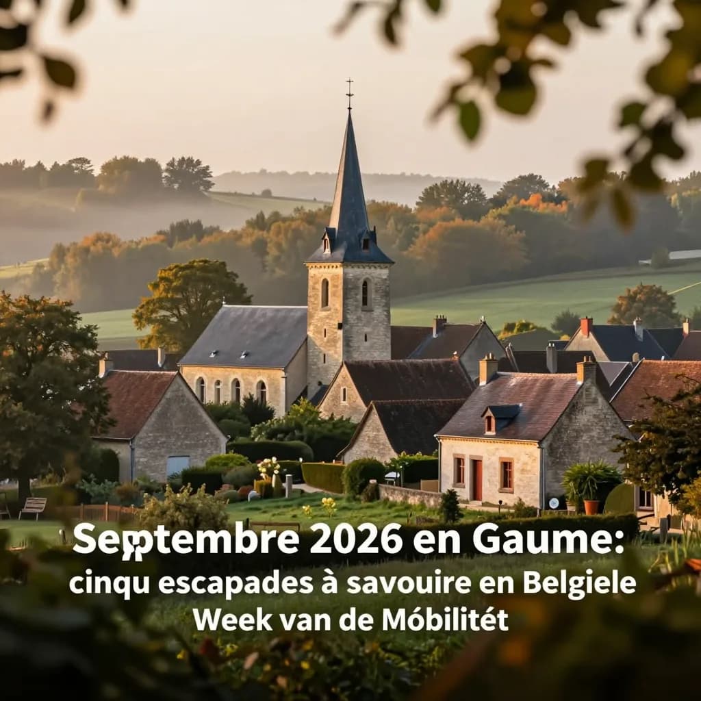 Septembre 2026 en Gaume : cinq escapades à savourer entre nature et culture