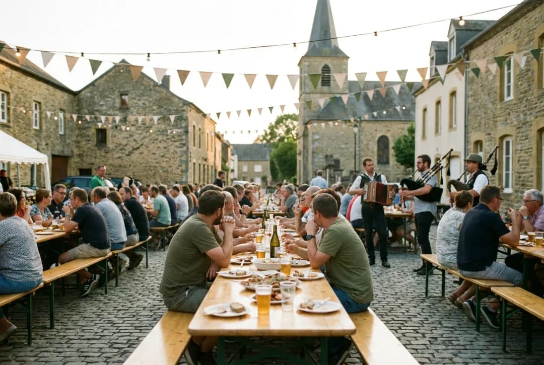 La Vie de Village en Gaume : Kermesses, Ducasses et Traditions Paysannes
