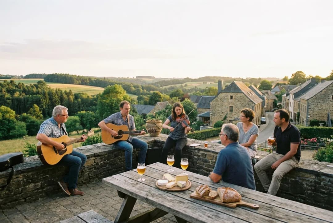 Gaume en juillet : balades, musique et traditions pour des escapades gîtes inoubliables