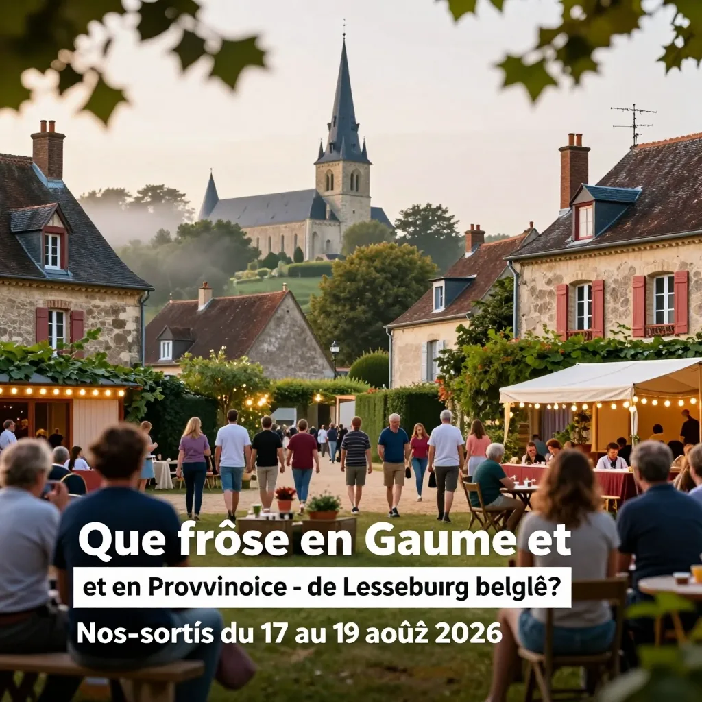 Que faire en Gaume et en Province de Luxembourg belge ? Nos sorties incontournables du 17 au 19 août 2026