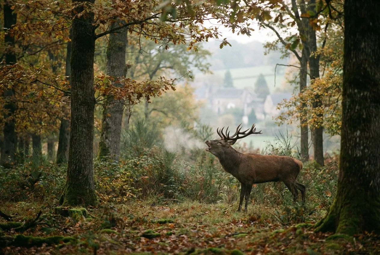 Le brame du cerf, symphonie d'automne dans les forêts gaumaises