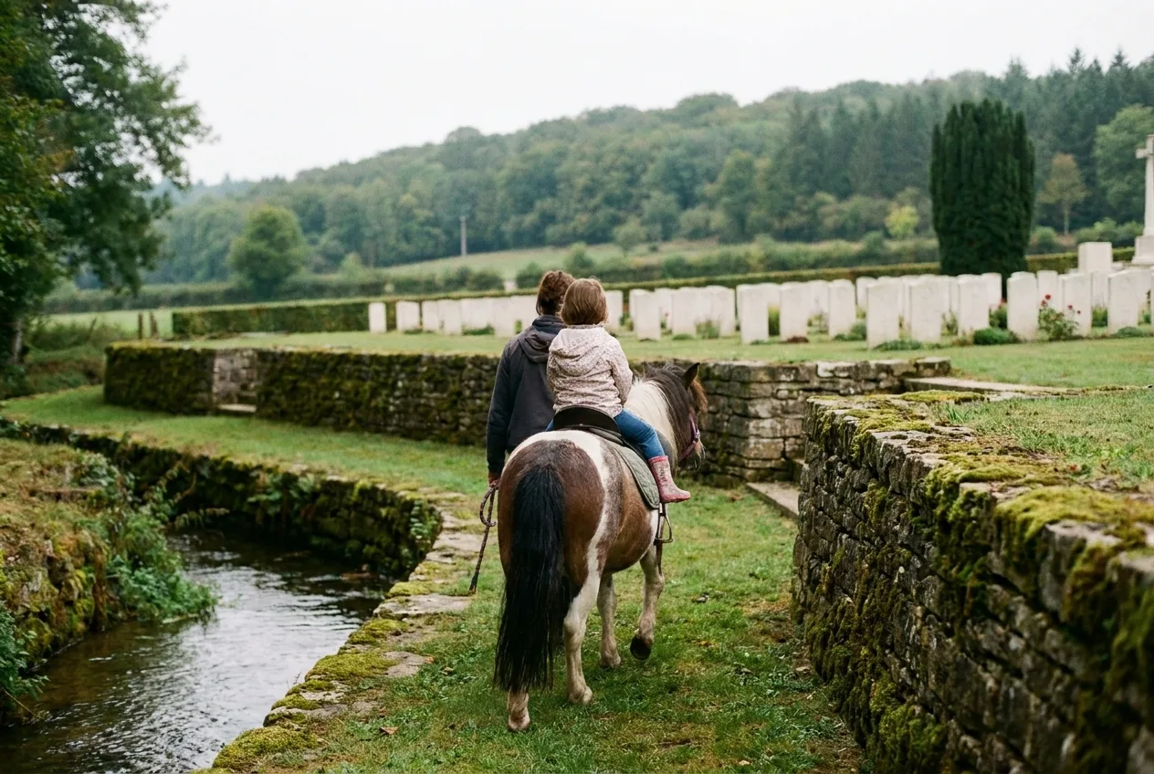 Initiation à dos de poney au fil de l'eau (JWE)