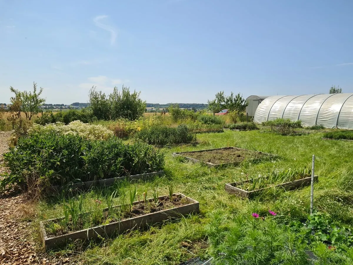 Visite du site de production maraîchère et aperçu sur l’infrastructure et la gestion des ressources communales de Roeser