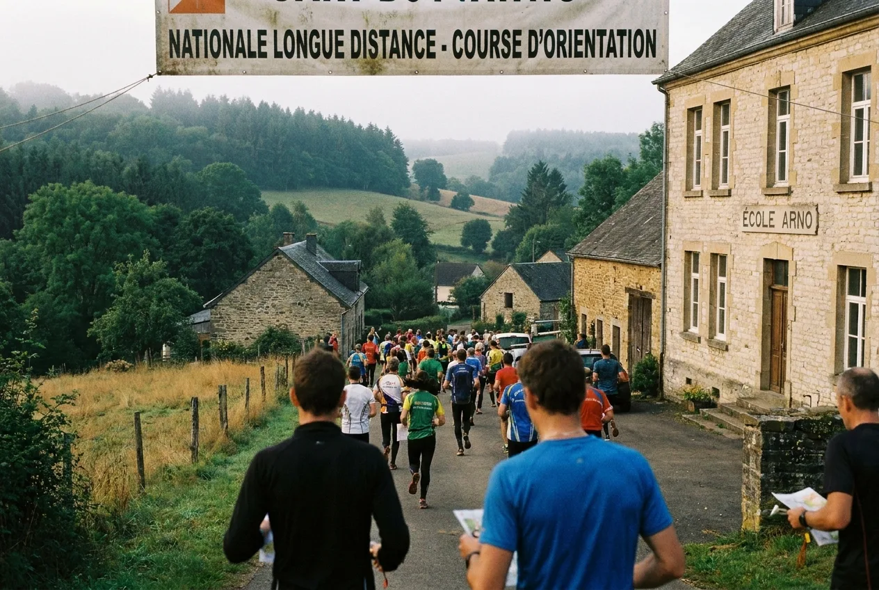 Nationale Langdistanz-Orientierungslauf in Ethe