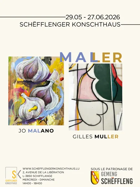 MALER: Konzert mit Jo Malano & Gilles Muller am 10. Juni 2026