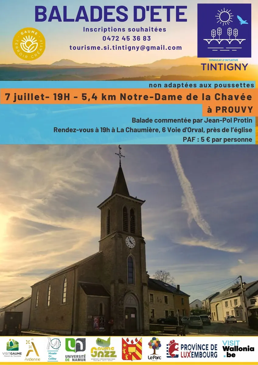 Zomerwandeling: Notre-Dame de la Chavée
