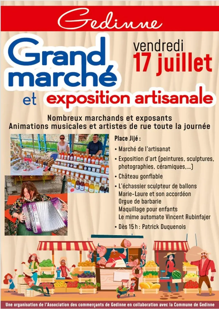 Grand marché et exposition artisanale