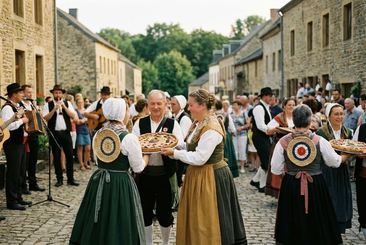 Grande Fête de Bure : Danse de la tarte traditionnelle