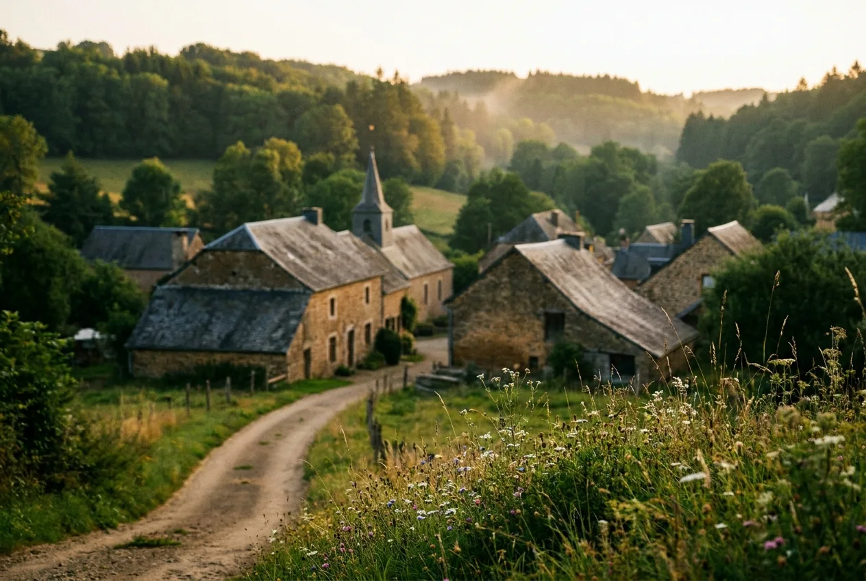 Summer Evenings in Guirsch, a Classified Village