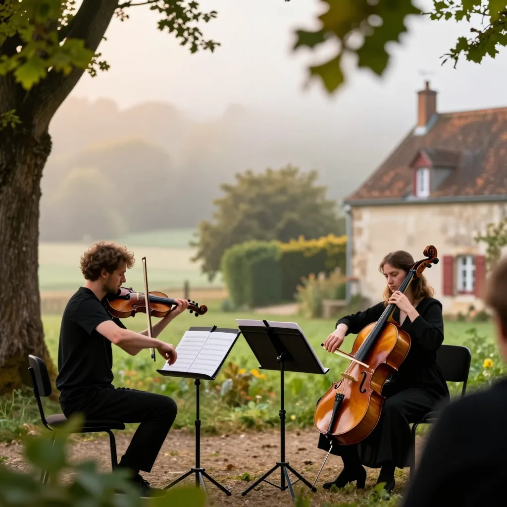 Violin and Organ Concert in Chenogne