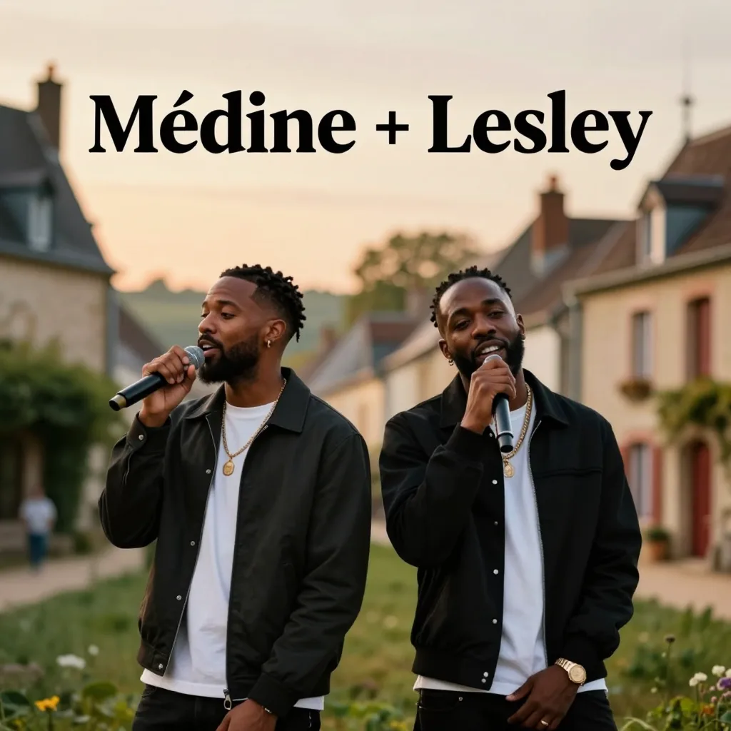Médine and Lesley in Concert in Arlon