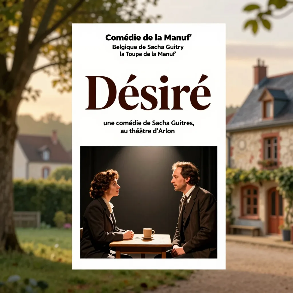 Comedy 'Désiré' by Sacha Guitry in Arlon