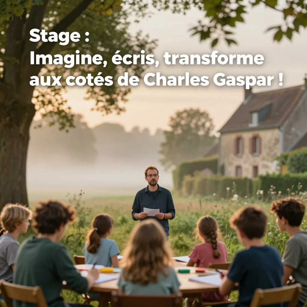 Writing Workshop with Charles Gaspar in Arlon