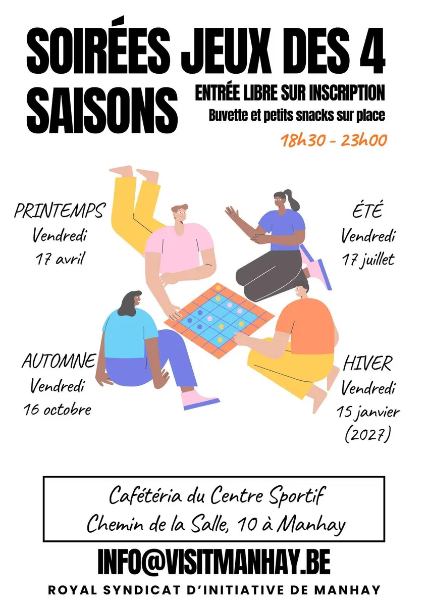 Soirée jeux de société le 17 juillet 2026