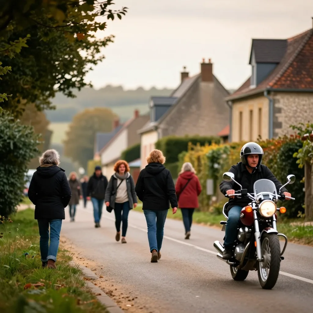 Molière et ses amis en randonnée à Bastogne le 15 août