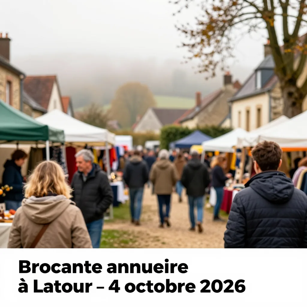 Latour’s Annual Flea Market – 4 October 2026
