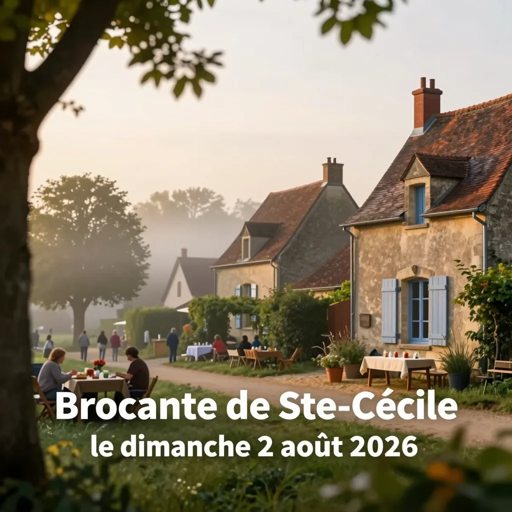 Flea Market in Ste-Cécile on August 2, 2026