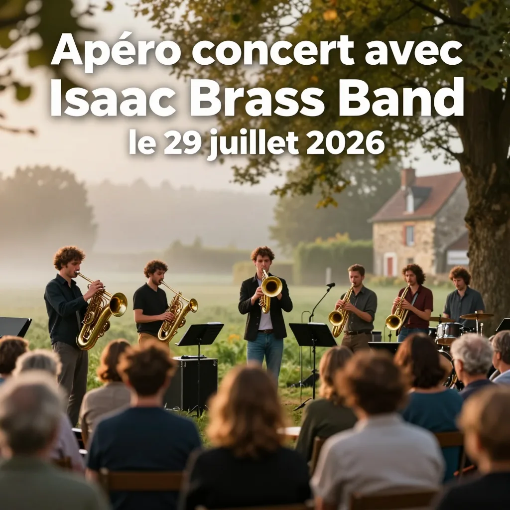 Live Brass Band Evening with Isaac Brass Band on 29 July 2026