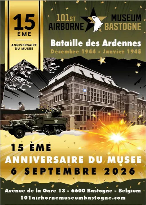 15e anniversaire du Musée de la 101e Airborne