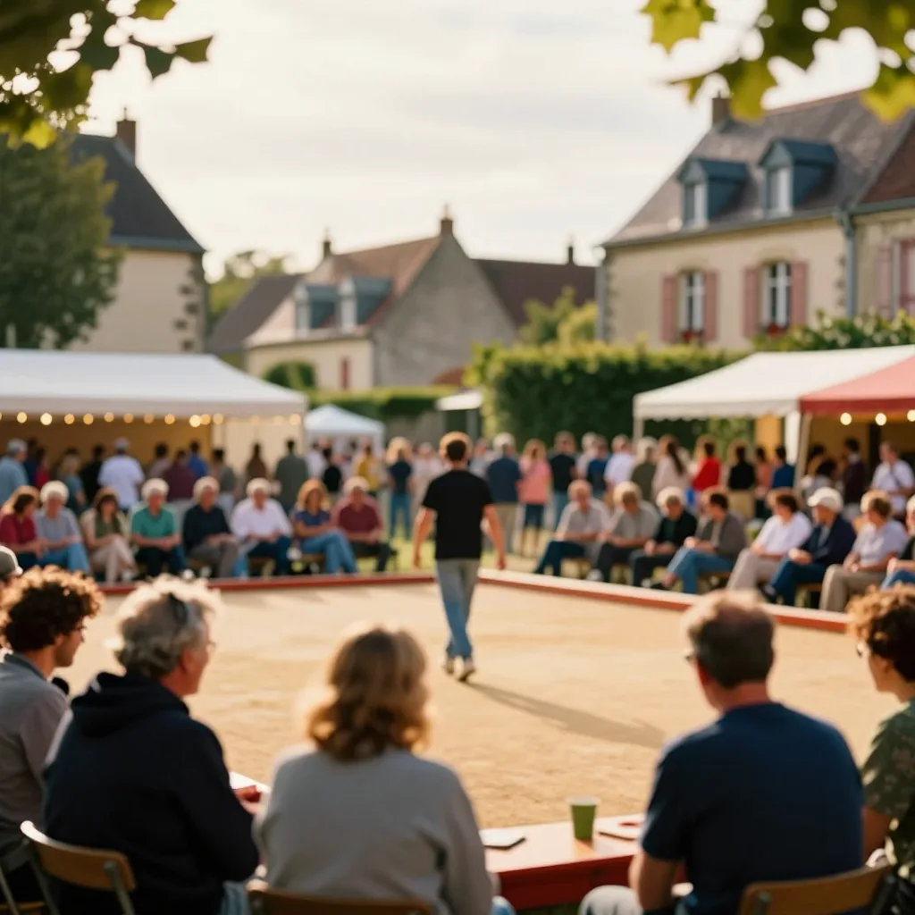 Grande Fête de Saint-Mard : pétanque et bal années 80-90