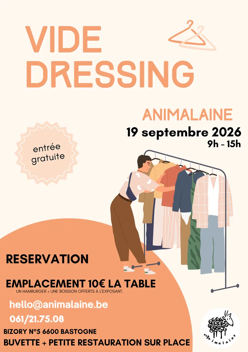 Vide dressing Animalaine