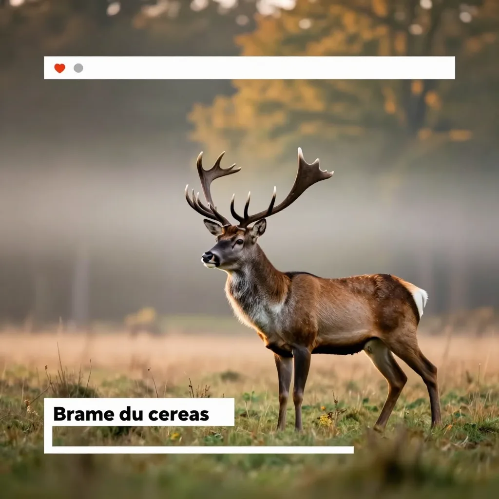 Brame du cerf dans les forêts ardennaises