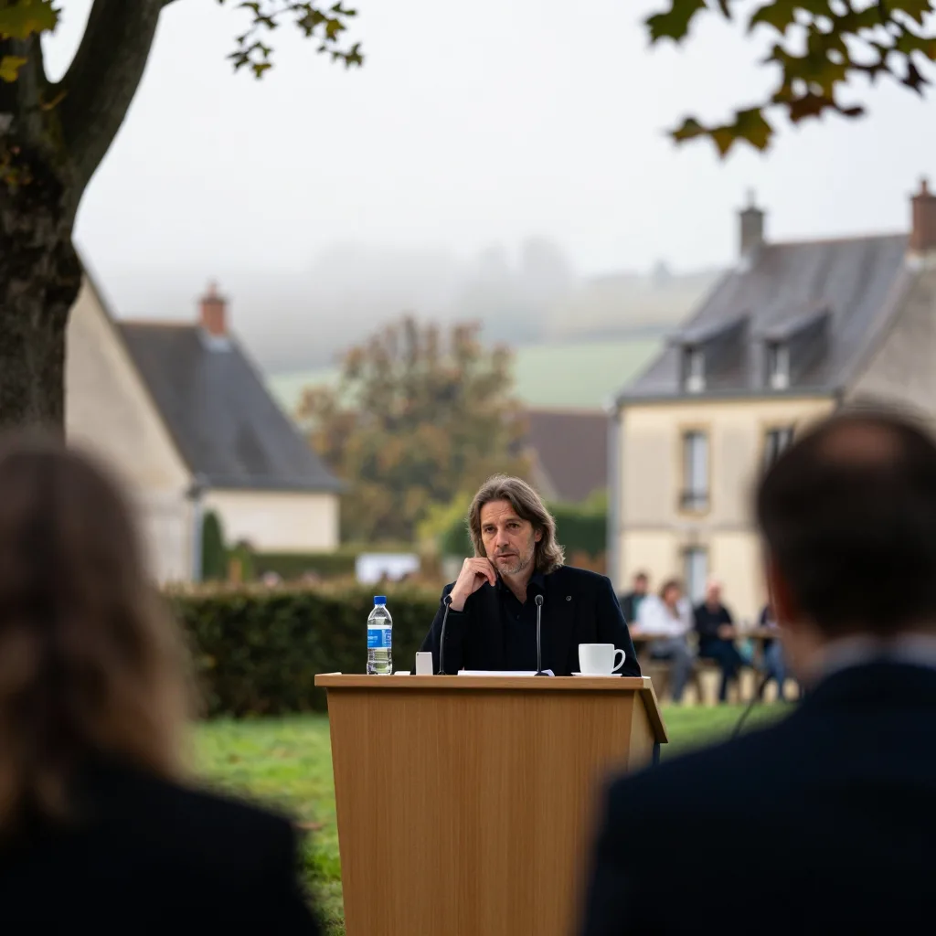 Conférence d'André Dumoulin sur la défense européenne de demain
