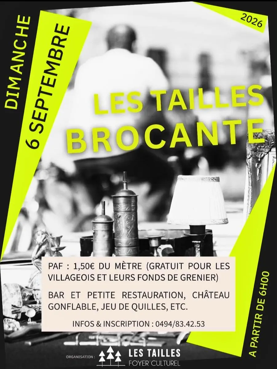 Flea market with wine tasting and traditional games on 6 September 2026