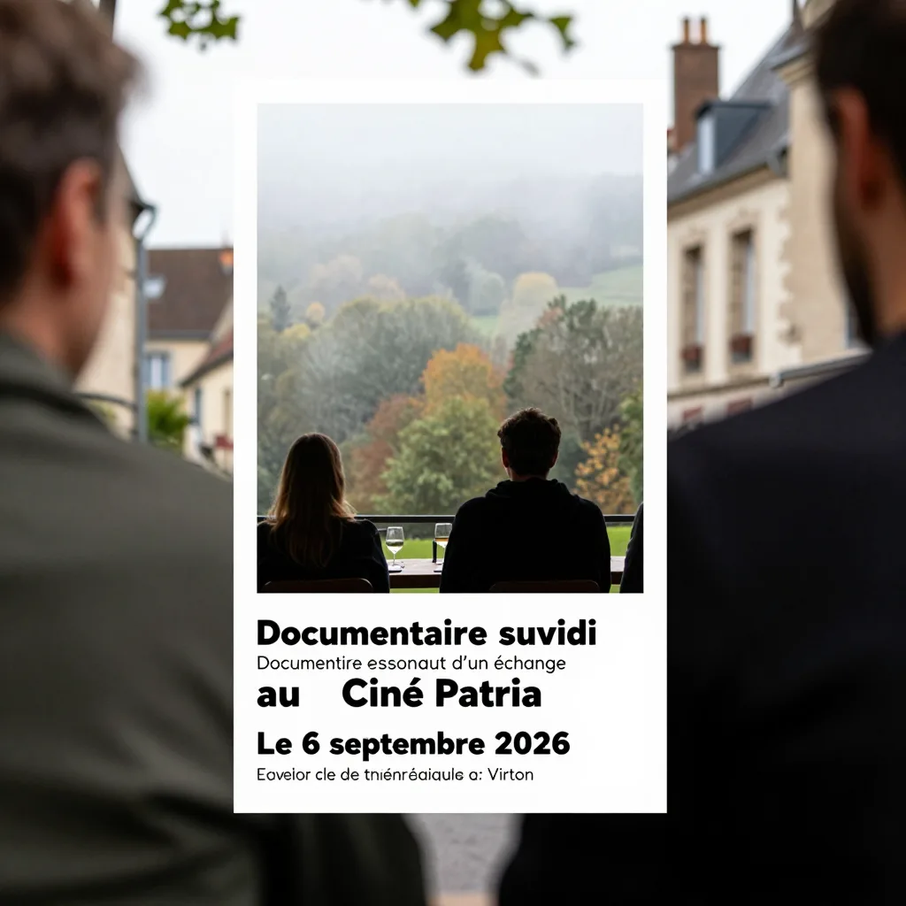 Documentaire suivi d’un échange au Ciné Patria