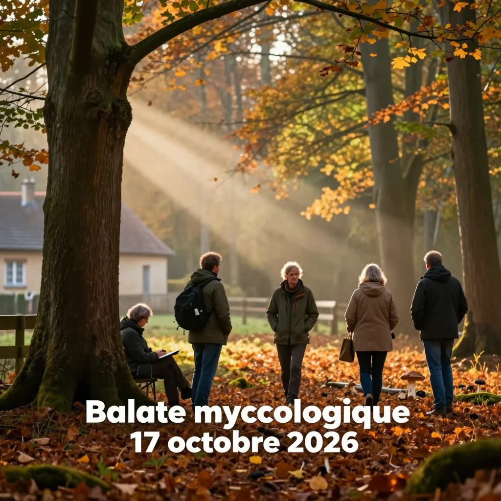Balade mycologique en forêt de Gaume – 17 octobre 2026