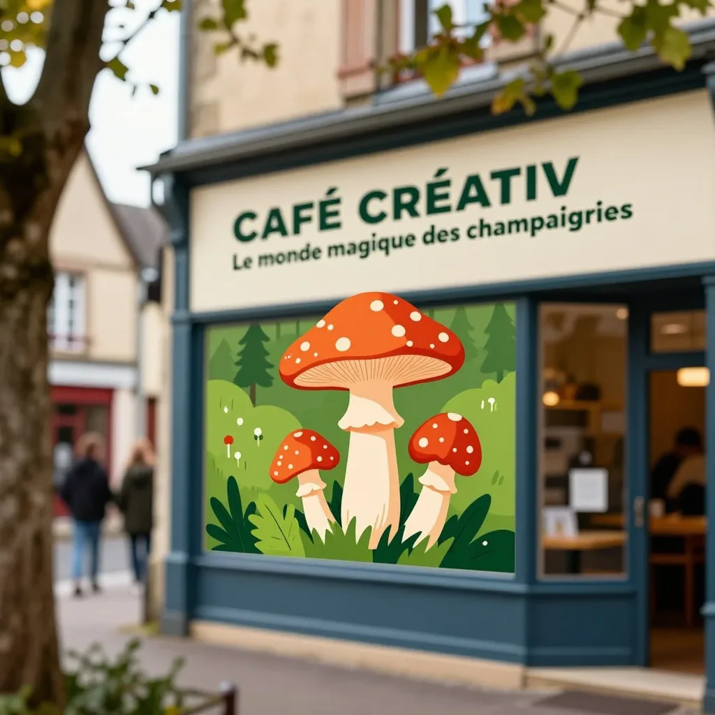 Café créatif – Le monde magique des champignons