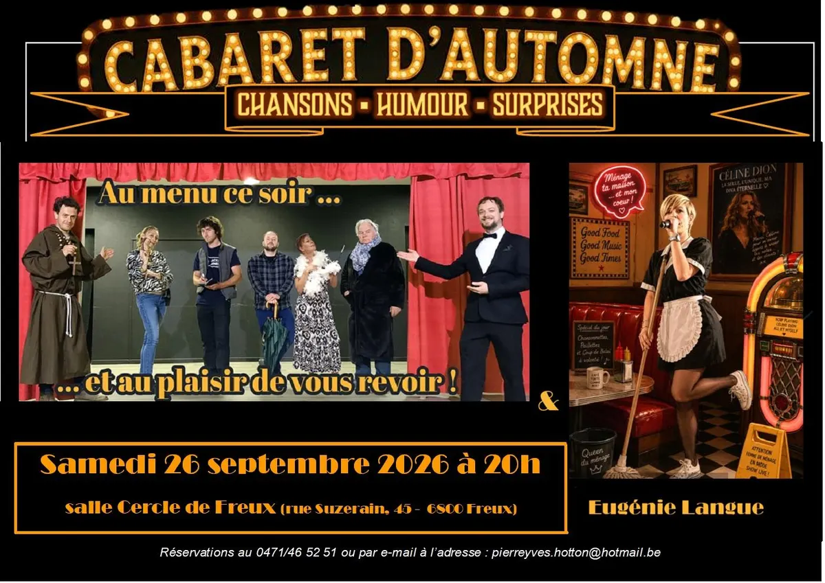 Cabaret d'automne : la Marche Champignon change de format