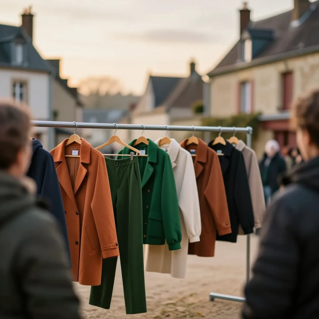 Kledingbeurs ten goede doel aan de Halle de HAN, Tintigny