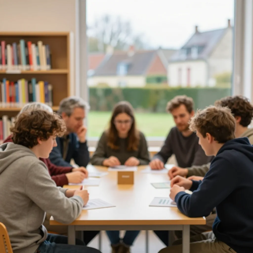 Spelochtend in de Bibliotheek van Bastogne