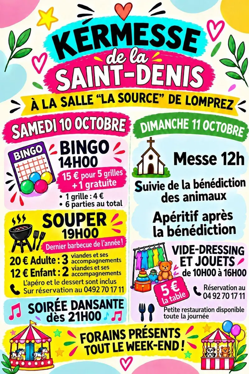 Kermesse de la Saint-Denis – un week-end festif