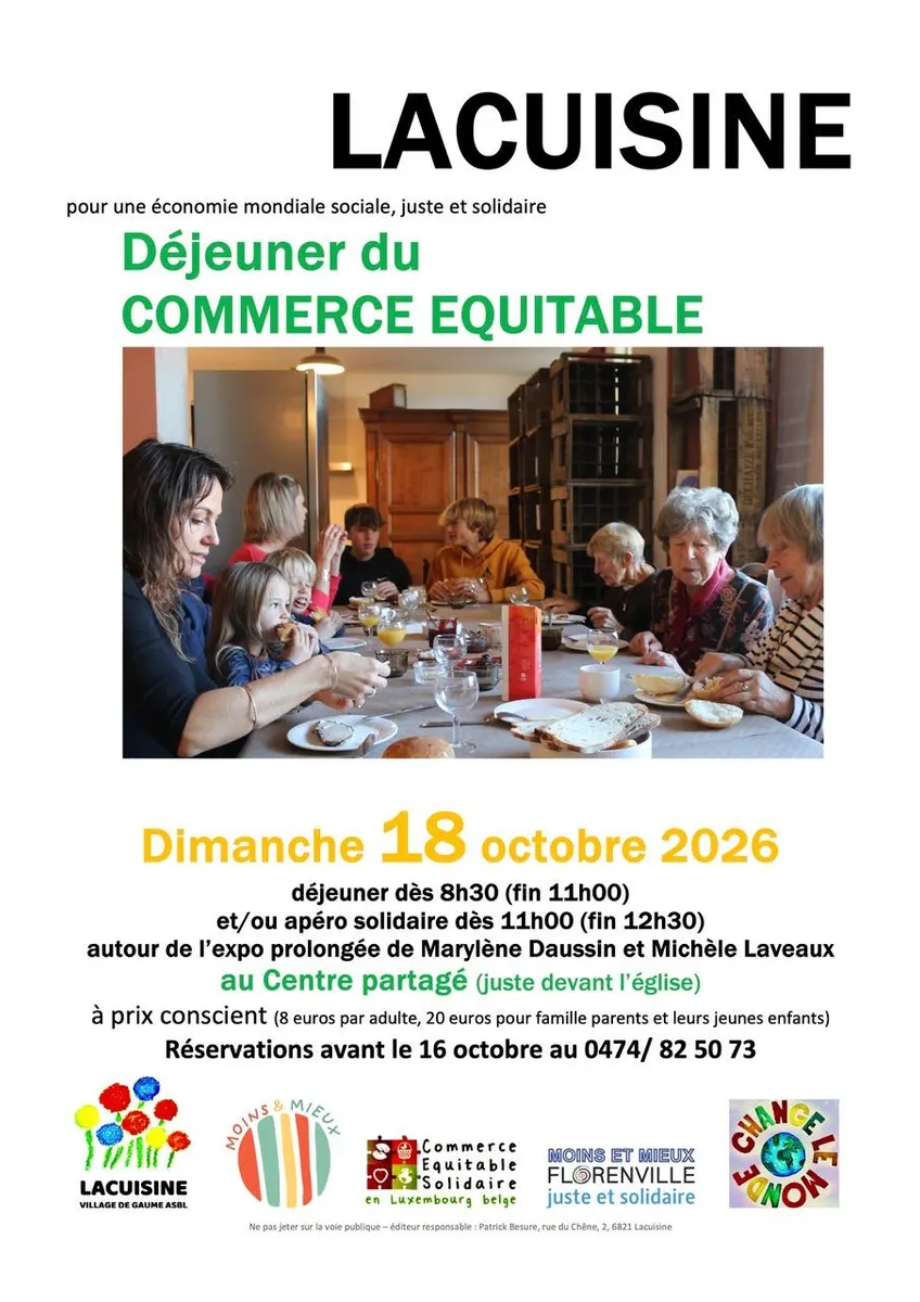 Déjeuner du commerce équitable : un matin solidaire