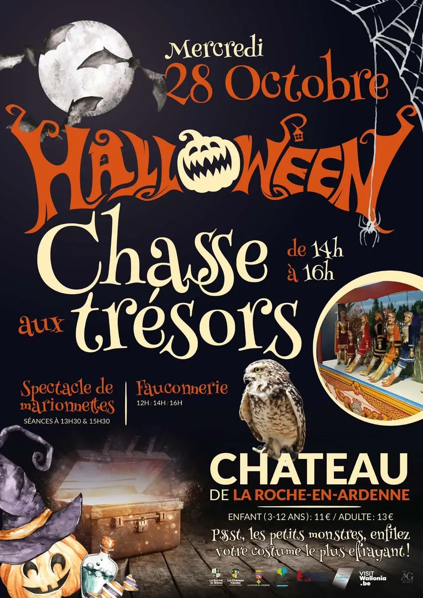 Halloween : Chasse aux trésors en famille au château