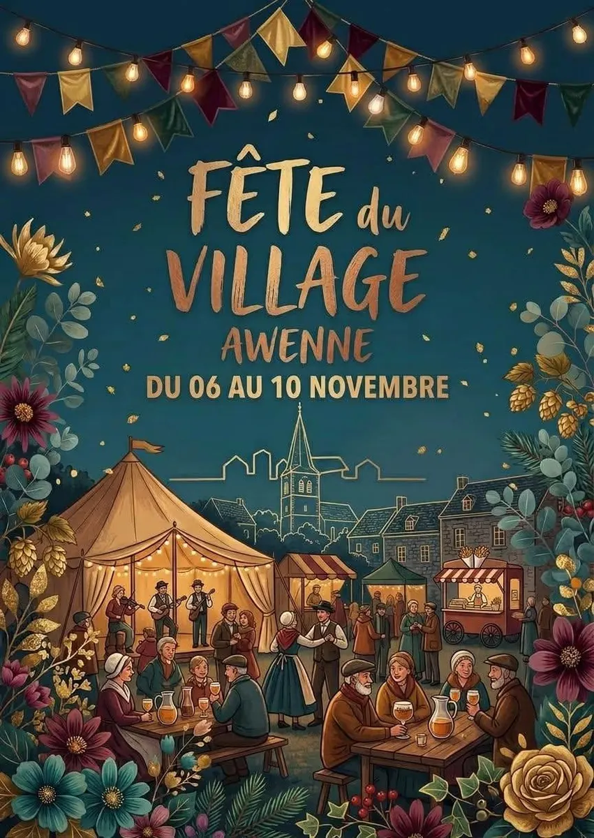Fête de village : cinq jours de rassemblement au cœur de l'automne